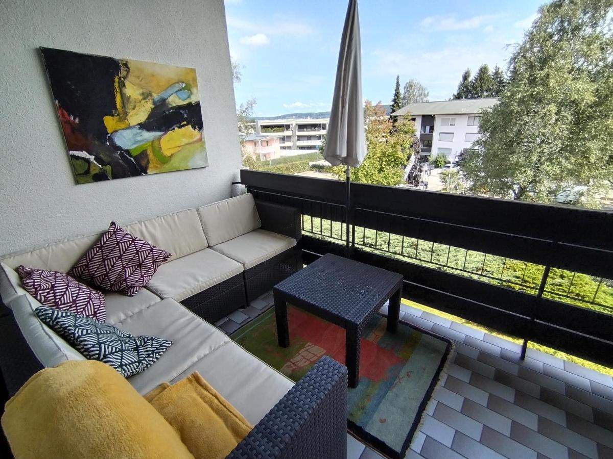 빌라흐 Waldeslust Warmbad Mit Balkon Und Privatem Parkplatz 아파트 외부 사진