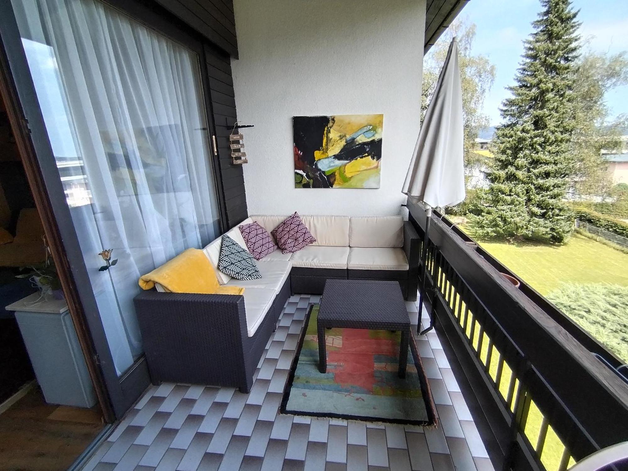 빌라흐 Waldeslust Warmbad Mit Balkon Und Privatem Parkplatz 아파트 외부 사진